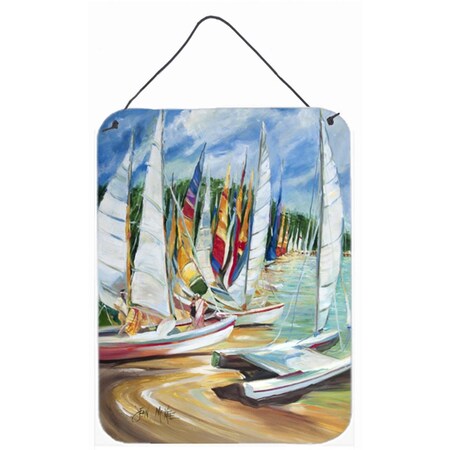 Carolines Treasures Eastern Shore Sailboats Wall and Door Hanging Prints JMK1162DS1216